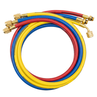 R134a HOSES WITH 1/2" ACME-F AND 14MM-M AUTO A/C FITTINGS
