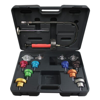 43300 <br />KIT UNIVERSEL DE 14 PIÈCES POUR TEST DE PRESSION DU SYSTÈME DE REFROIDISSEMENT