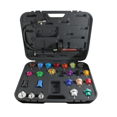 43302 <br />KIT UNIVERSEL DE 25 PIÈCES POUR TEST DE PRESSION DU SYSTÈME DE REFROIDISSEMENT