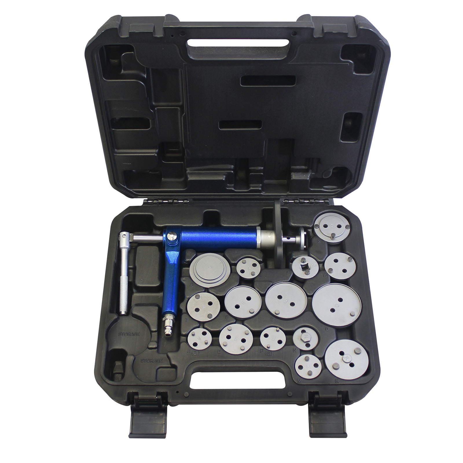23pcs Pneumatic Wind Back Tool Kit With Adapters,air Powered Brake