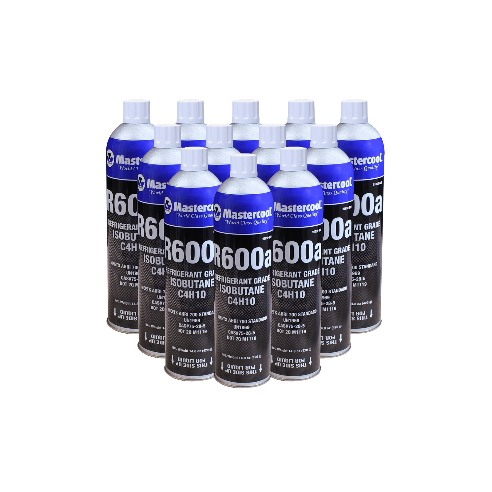 R600A, MODERN Refrigerant, 12 PACK, 1 Case, (12) 6 oz. Can, Isobutane,  R-600 Gas 816024042069 