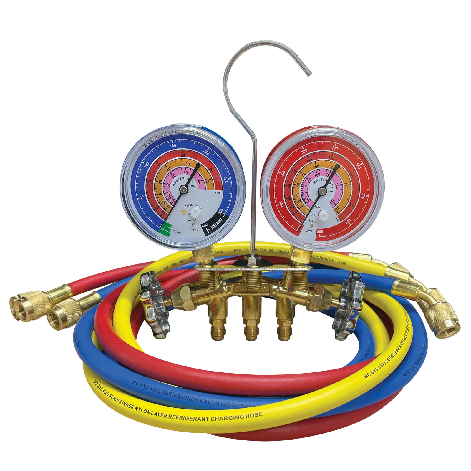 thumbnail image 2 of Digital HVAC Manifold Gauge Set Refrigeration AC Gauges For R1234yf R134a R410a 2 of 6